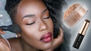 'BAKING SETTING POWDER | Tips dark skin girls NEED'