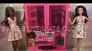 'Unbox Barbie Ultimate Closet and Barbie Princess Adventure fashion packs'