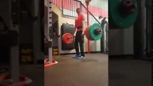 '360 Fitness Sherwood Park  Client Jason G Deadlifts 300'