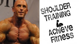 'Shoulder Training at Achieve Fitness'