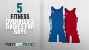 'Top 10 Fitness Overalls & Bodies For Boys [2018]: adidas Kids Wrestling Twin Pack MBoys'