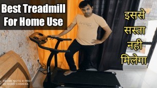 'lifelong fit pro treadmill Unboxing review installation I best treadmill for home use in india'