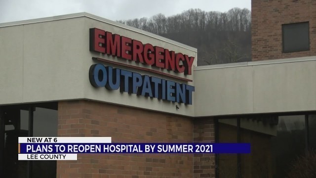 'Ballad Health officials: Lee County Community Hospital to open Summer 2021'