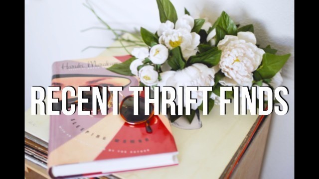 'Recent Thrift Finds | New Thrift Haul!'