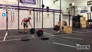 'CrossFit Open Workout 20.4 Winner Jeffrey Adler'