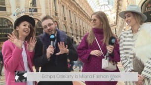 '„Celebrity” la Milano Fashion Week'