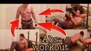 'Abs workout Home fitness #fitnesschallenge #FitnessBlender'