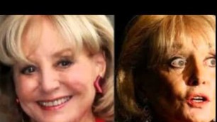 'Barbara Walters plastic surgery before and after photos'