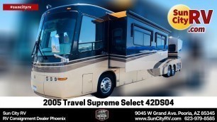 2005 Travel Supreme Select 42DS04 RV For Sale Phoenix | Sun City RV