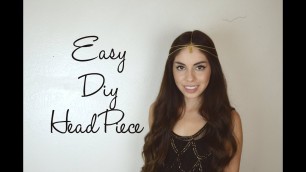 'Easy DIY Head Piece'