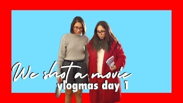 'VLOGMAS DAY 1'