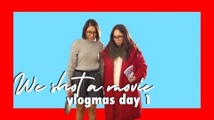 'VLOGMAS DAY 1'