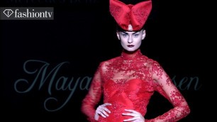 'Corsets Rule The Runway at Maya Hansen Fall 2012 | Mercedes-Benz Fashion Week Madrid | FashionTV'