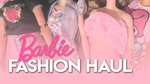 'HAUL: barbie fashion packs (sanrio & regular)'