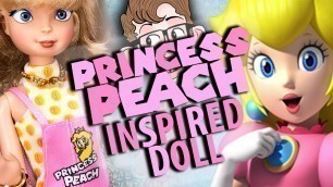 'How to Turn a Doll Into PRINCESS PEACH | New Super Mario BARBIE Fashion Packs'