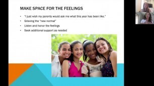 '\"Talk About It\" Workshop: Tips for Helping Your Teen Cope with Missing Milestone Life Events'