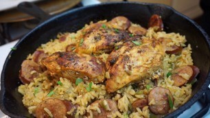 'One Skillet Meals: Cajun Chicken and Dirty Rice'