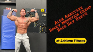 'NPC Rocky Champ Alex Smashes Back at Achieve Fitness'