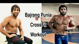 'Wrestler Bajrang Punia Crossfit Workout'