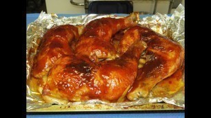 'How to Make Easy BBQ Chicken in the Toaster Oven'