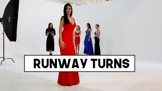 'How To Do Runway Turns Like A Model | Modeling Course | Part 2'