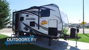 4 Seasons Camping:  2019 Outdoors RV Creek Side 18RBS travel trailer