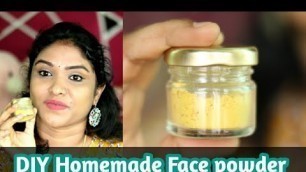 'தமிழில் DIY Homemade Talcum powder | Banana face powder | DAY 53'