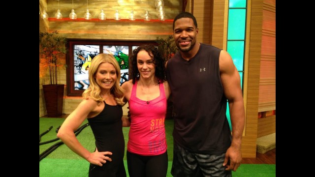 'Kelly and Michael\'s Fitness Challenge -- CrossFit Workout -- \"LIVE with Kelly and Michael\"'