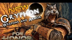 'NEW Hero Gryphon | ALL Weapons, Armor, and MORE!! [For Honor]'