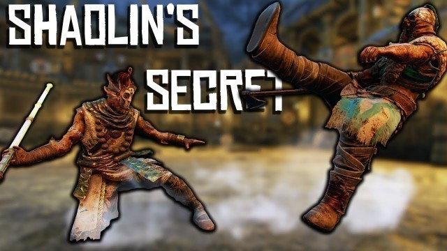 'I Discovered Shaolin\'s Secret Move in For Honor!'