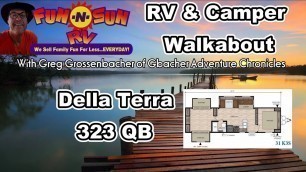 2020 Della Terra 323QB (2) bedroom (3) Slide Travel Trailer Walkabout