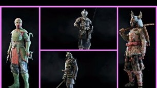 'For Honor fashion showcase'