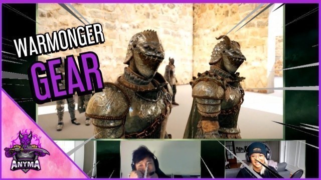 'NEW WARMONGER GEAR AND FASHION IN FOR HONOR | For Honor'