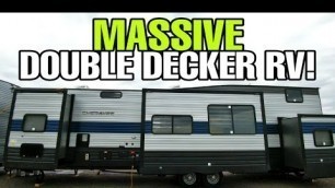 DOUBLE DECKER RV!  Huge with Surprises! Cherokee Destination RV 39CA