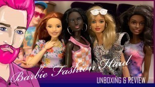 'Episode 7: OPENING BARBIE FASHION PACKS AND A NEW BUDGET BARBIE!'