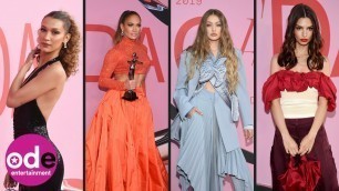 'Gigi and Bella Hadid join Jennifer Lopez at fashion awards'