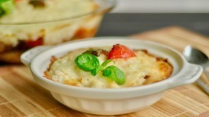 'Cheese Baked Chicken Rice | Cheese Baked Rice | Recipes Are Simple'