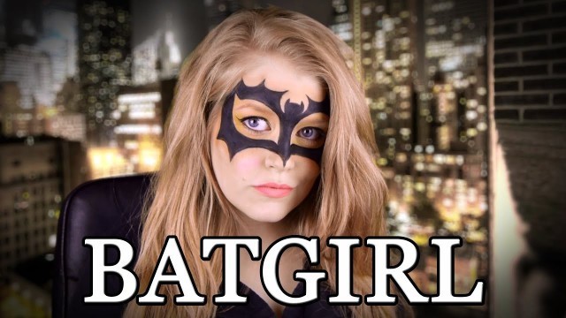 'Batgirl Masked Makeup Tutorial'