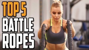 'Best Battle Ropes Reviews 2020 - Top 5 Battle Rope For Home Gym'