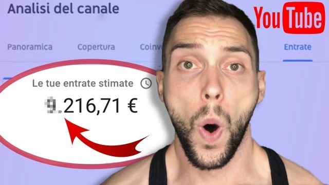 'FITNESS YOUTUBER - Quanto GUADAGNANO Con YOUTUBE (Ti Mostro Tutto)'