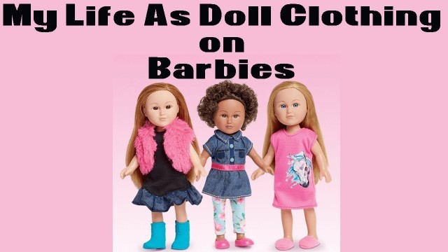 'My Life As \"Mini Cowgirl Outfits\" Fashion Pack ON BARBIE DOLLS Review'