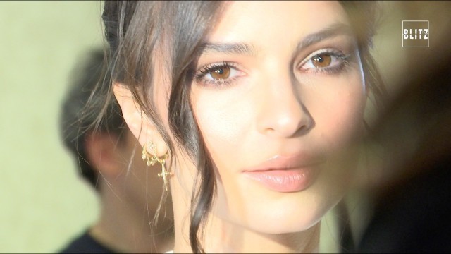 'Emily Ratajkowski alla Milano Fashion Week'