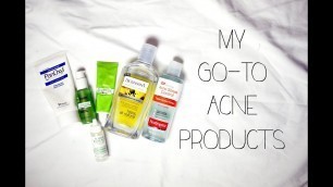 'My go-to acne products & how I cleared my skin'