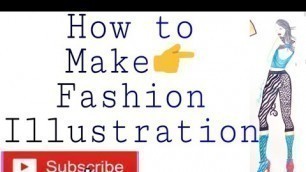 'How to draw fashion illustrations: party wear dress'