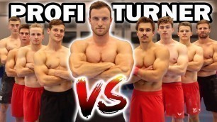 'Sascha Huber VS. Profi Turner | Nationalteam gegen Fitness Youtuber!'