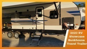 Travel Trailer with King Size Bed and Queen Sized Bunk beds. 2020 RV Camper