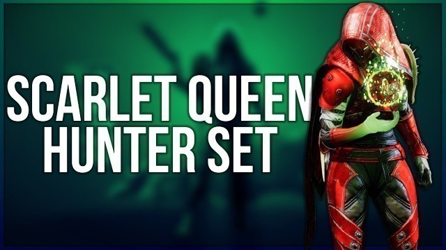 'Scarlet Queen Hunter Set - Destiny 2 Fashion Builds'