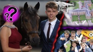 'PROM VLOG 2017 | My Senior Year UK Prom Vlog with Horses and Drones | Simply Luke'