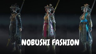 'FOR HONOR NOBUSHI FASHION SHOWCASE'