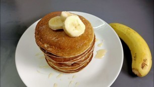 'Fluffy Banana Egg Pancakes Recipe| Banana Pancakes Recipe'